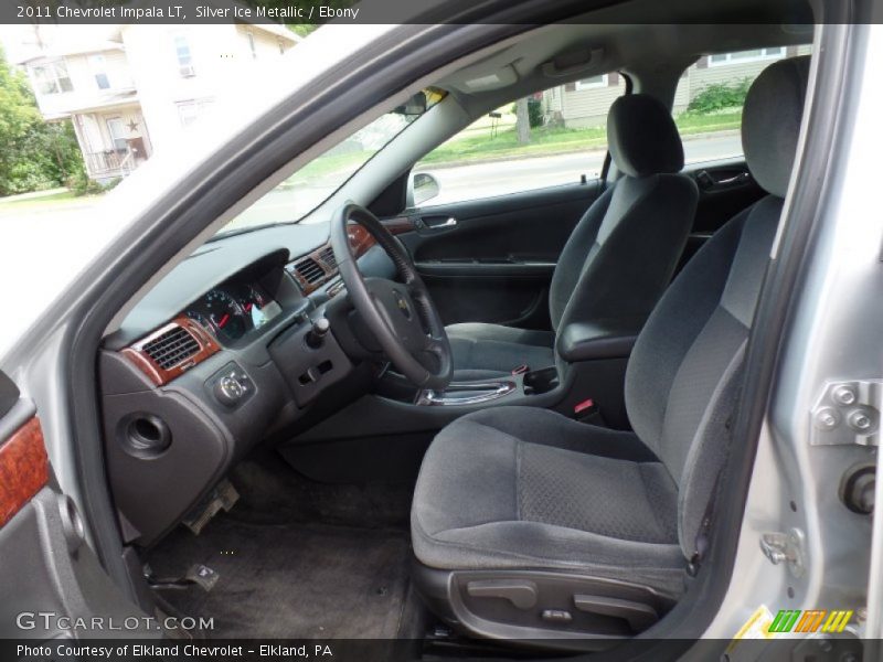 Silver Ice Metallic / Ebony 2011 Chevrolet Impala LT