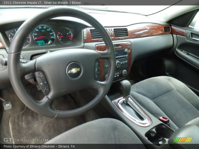 Silver Ice Metallic / Ebony 2011 Chevrolet Impala LT