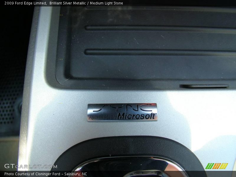 Brilliant Silver Metallic / Medium Light Stone 2009 Ford Edge Limited