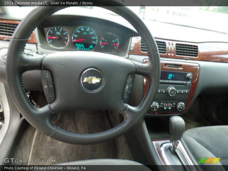 Silver Ice Metallic / Ebony 2011 Chevrolet Impala LT