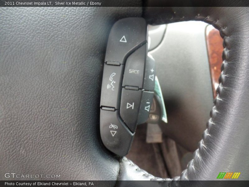Silver Ice Metallic / Ebony 2011 Chevrolet Impala LT