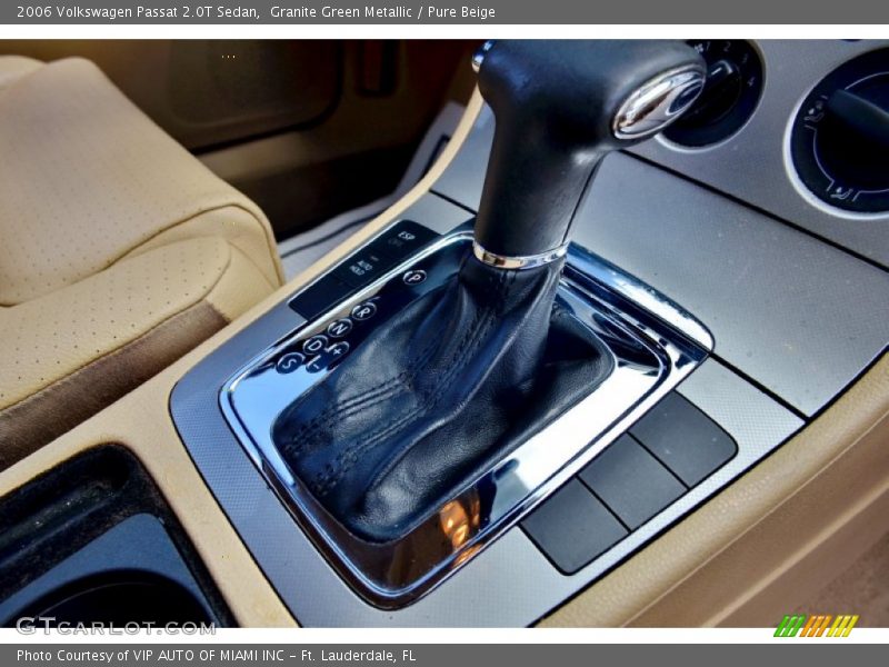 Granite Green Metallic / Pure Beige 2006 Volkswagen Passat 2.0T Sedan