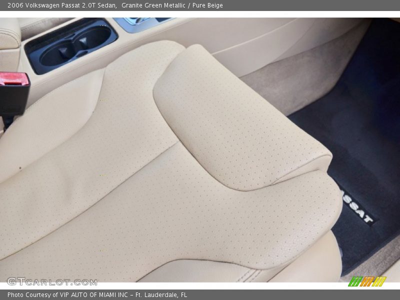 Granite Green Metallic / Pure Beige 2006 Volkswagen Passat 2.0T Sedan