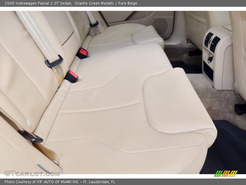 Granite Green Metallic / Pure Beige 2006 Volkswagen Passat 2.0T Sedan