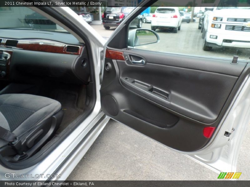 Silver Ice Metallic / Ebony 2011 Chevrolet Impala LT
