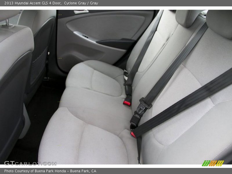 Cyclone Gray / Gray 2013 Hyundai Accent GLS 4 Door