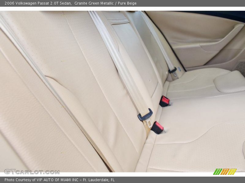 Granite Green Metallic / Pure Beige 2006 Volkswagen Passat 2.0T Sedan