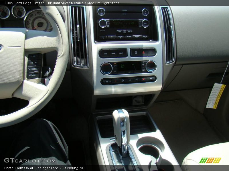 Brilliant Silver Metallic / Medium Light Stone 2009 Ford Edge Limited