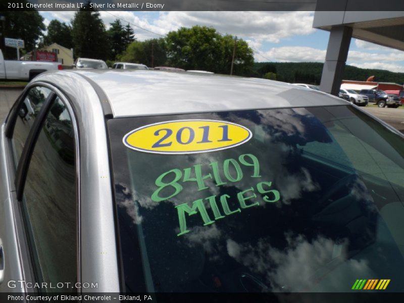 Silver Ice Metallic / Ebony 2011 Chevrolet Impala LT