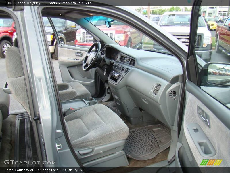 Satin Silver Metallic / Fern 2002 Honda Odyssey LX