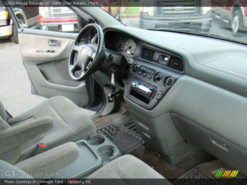 Satin Silver Metallic / Fern 2002 Honda Odyssey LX