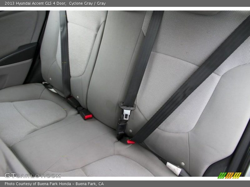 Cyclone Gray / Gray 2013 Hyundai Accent GLS 4 Door