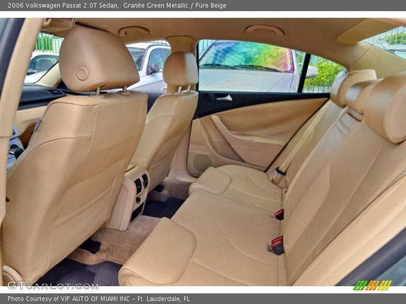 Granite Green Metallic / Pure Beige 2006 Volkswagen Passat 2.0T Sedan