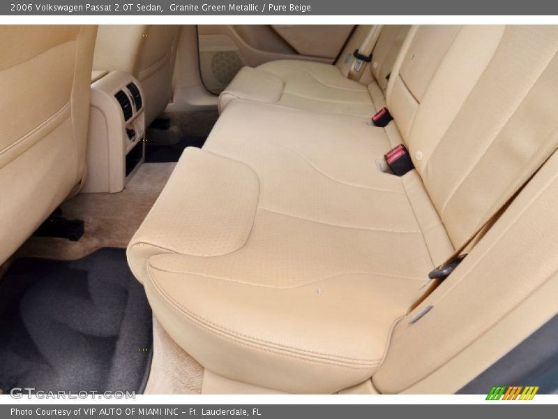 Granite Green Metallic / Pure Beige 2006 Volkswagen Passat 2.0T Sedan