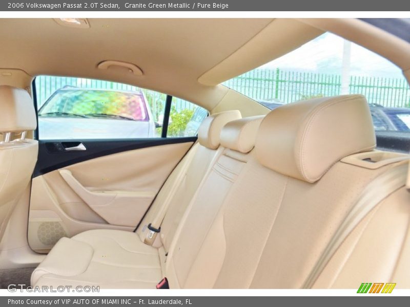 Granite Green Metallic / Pure Beige 2006 Volkswagen Passat 2.0T Sedan