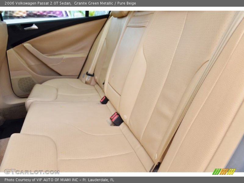 Granite Green Metallic / Pure Beige 2006 Volkswagen Passat 2.0T Sedan