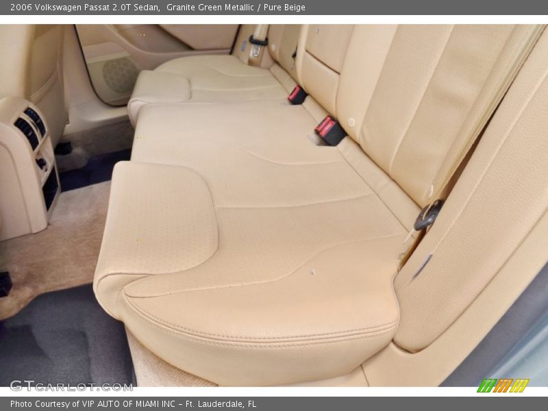 Granite Green Metallic / Pure Beige 2006 Volkswagen Passat 2.0T Sedan