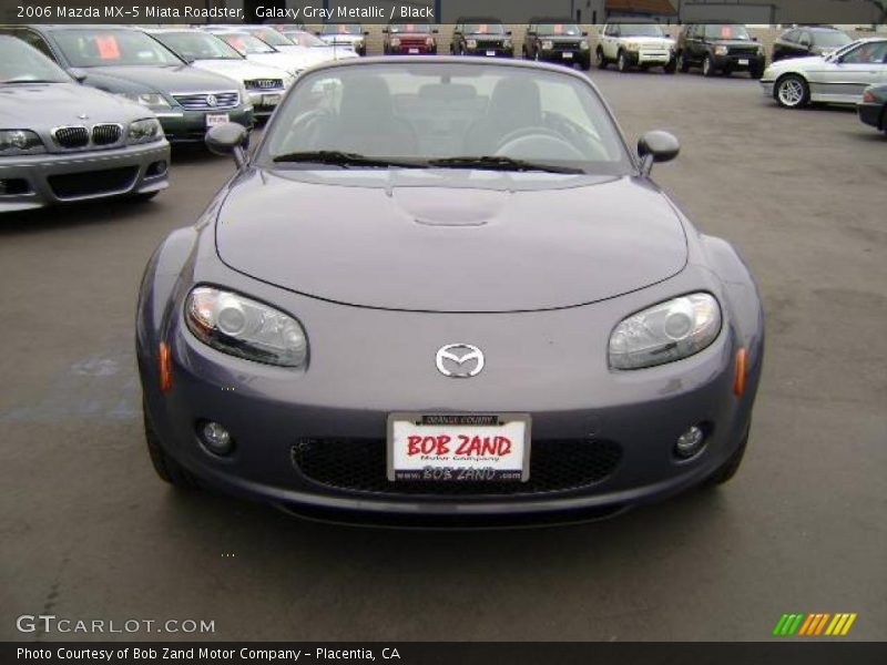 Galaxy Gray Metallic / Black 2006 Mazda MX-5 Miata Roadster