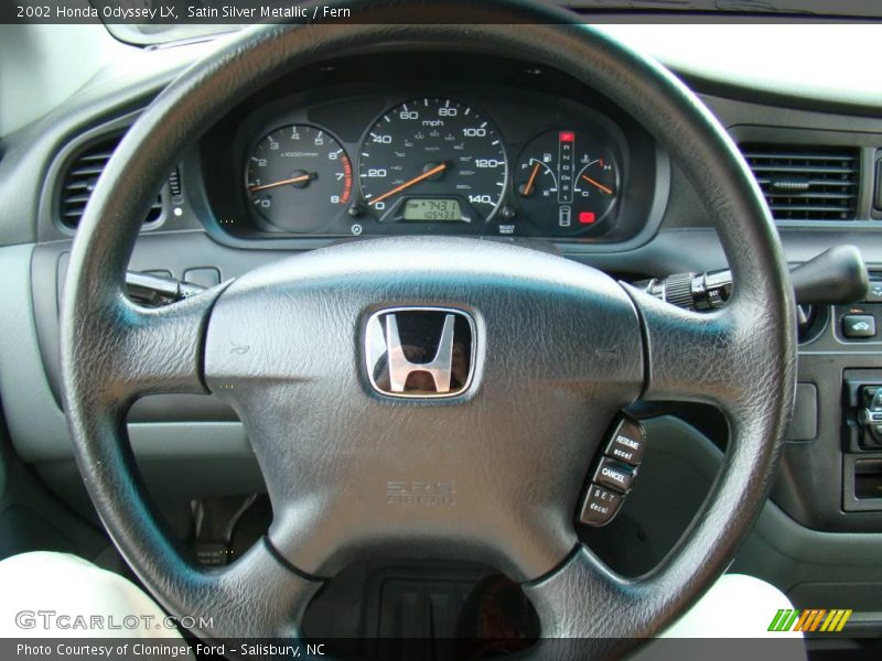 Satin Silver Metallic / Fern 2002 Honda Odyssey LX