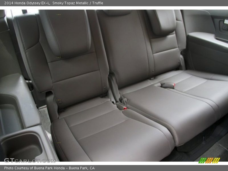 Smoky Topaz Metallic / Truffle 2014 Honda Odyssey EX-L