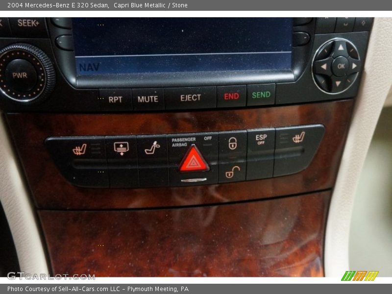 Capri Blue Metallic / Stone 2004 Mercedes-Benz E 320 Sedan