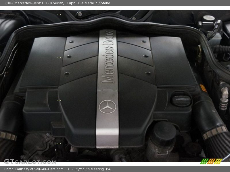 Capri Blue Metallic / Stone 2004 Mercedes-Benz E 320 Sedan