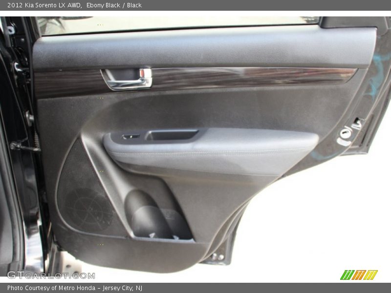 Ebony Black / Black 2012 Kia Sorento LX AWD