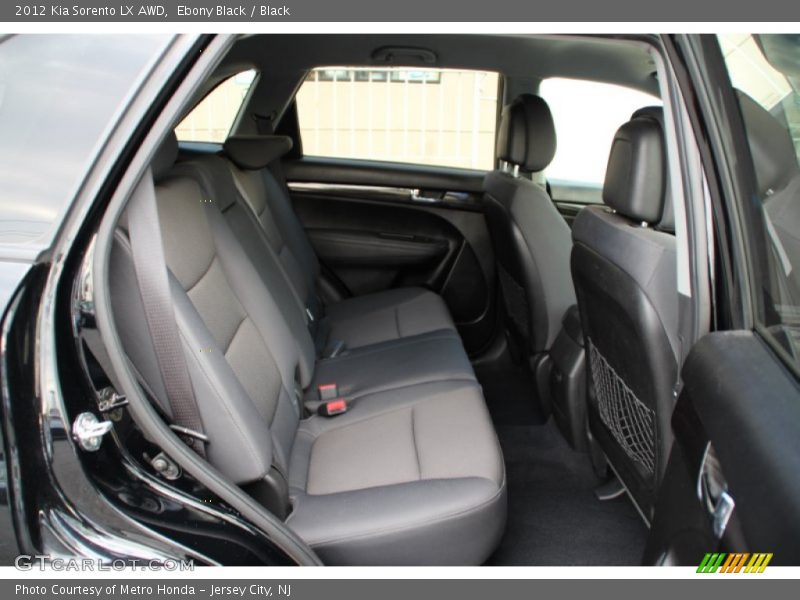 Ebony Black / Black 2012 Kia Sorento LX AWD