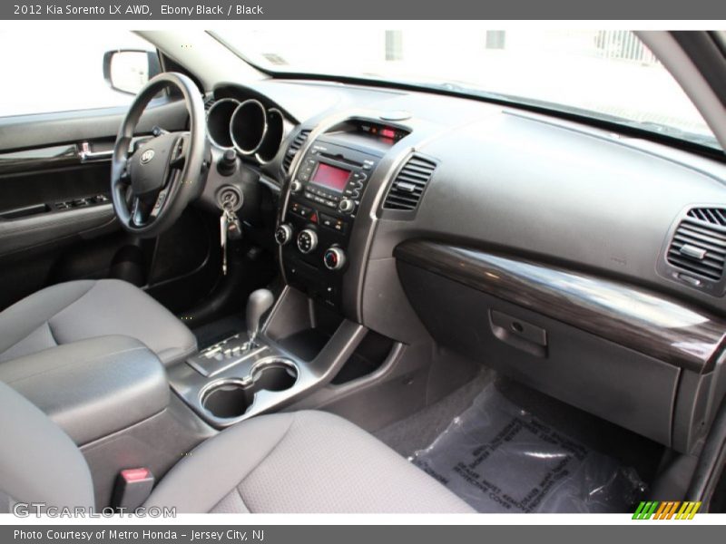 Ebony Black / Black 2012 Kia Sorento LX AWD
