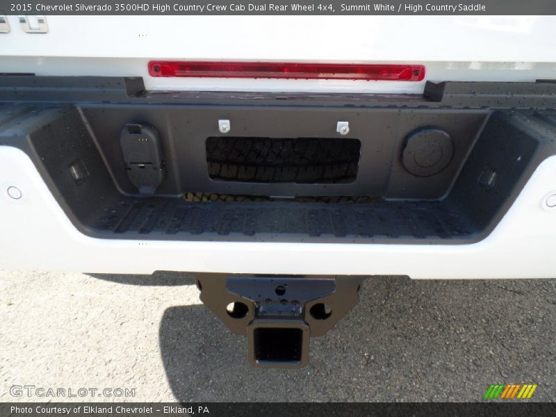 Summit White / High Country Saddle 2015 Chevrolet Silverado 3500HD High Country Crew Cab Dual Rear Wheel 4x4