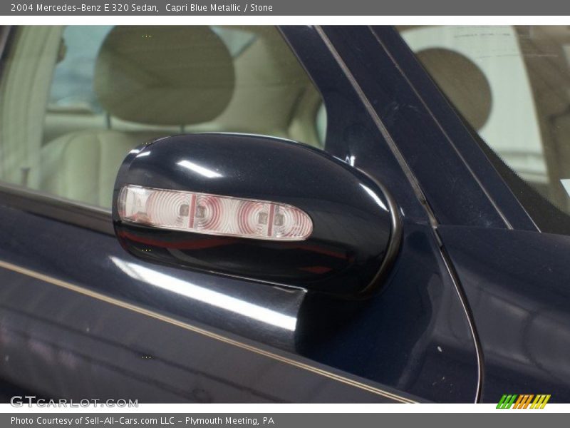 Capri Blue Metallic / Stone 2004 Mercedes-Benz E 320 Sedan