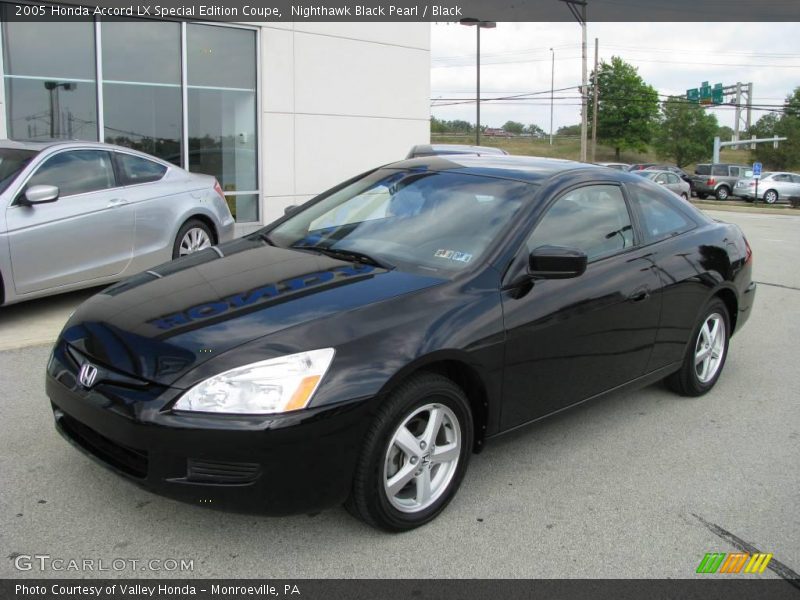 Nighthawk Black Pearl / Black 2005 Honda Accord LX Special Edition Coupe
