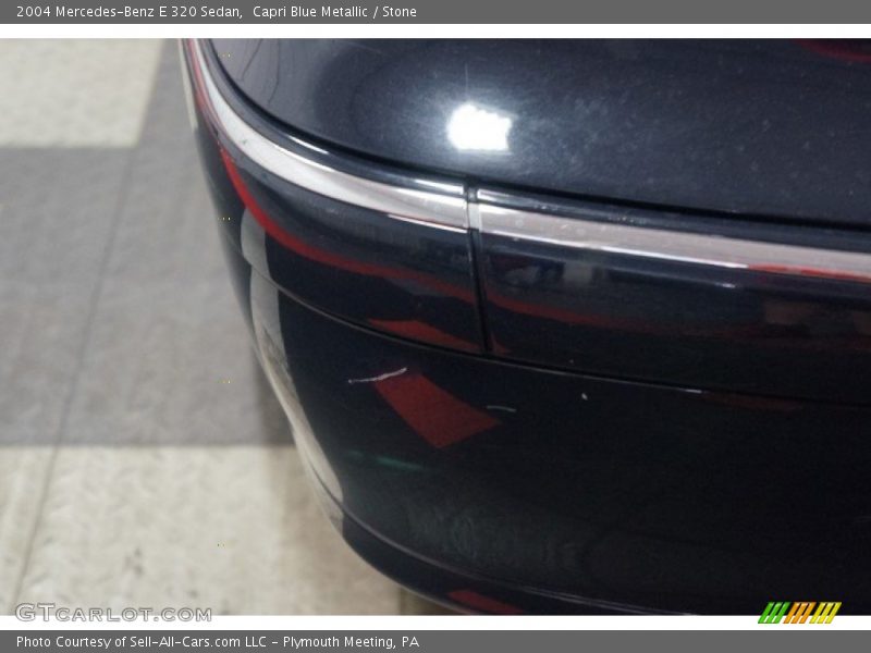 Capri Blue Metallic / Stone 2004 Mercedes-Benz E 320 Sedan