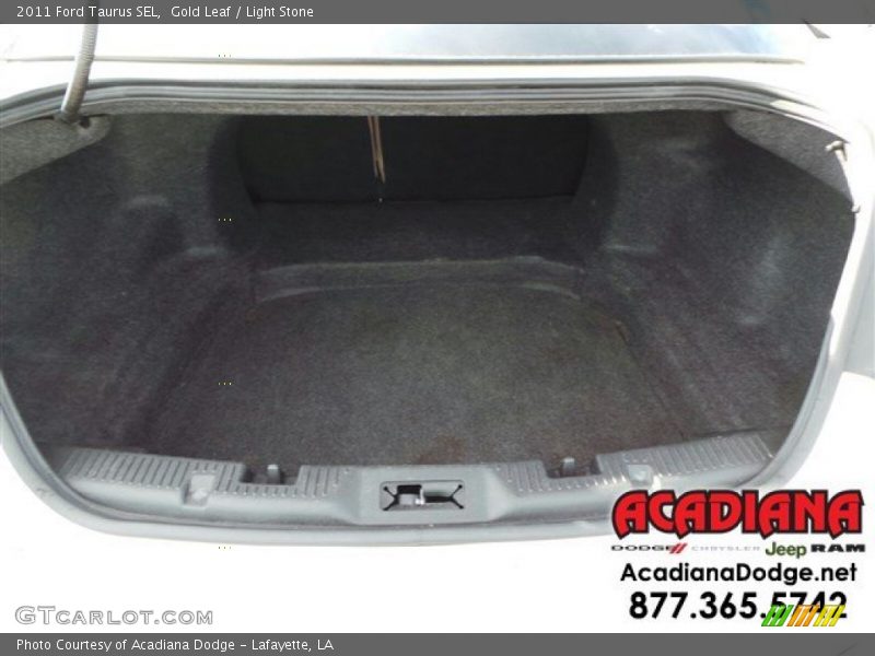 Gold Leaf / Light Stone 2011 Ford Taurus SEL