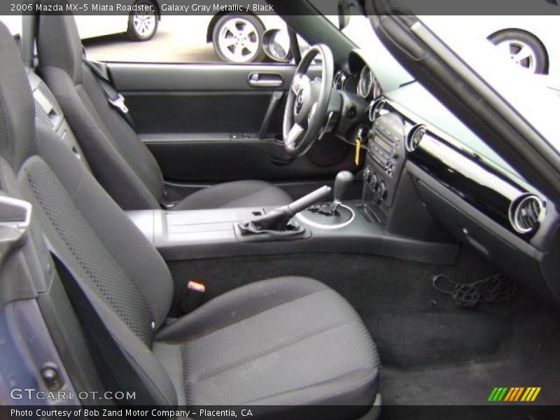 Galaxy Gray Metallic / Black 2006 Mazda MX-5 Miata Roadster