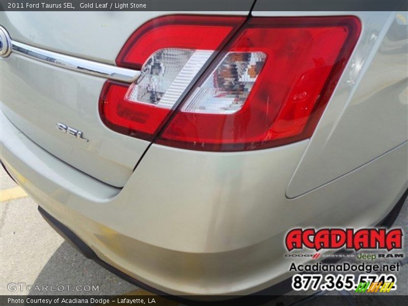 Gold Leaf / Light Stone 2011 Ford Taurus SEL