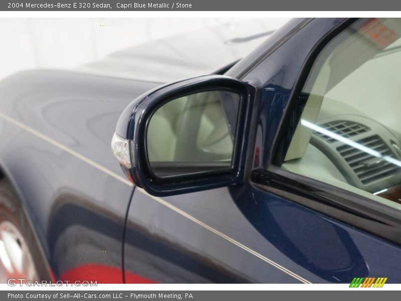 Capri Blue Metallic / Stone 2004 Mercedes-Benz E 320 Sedan