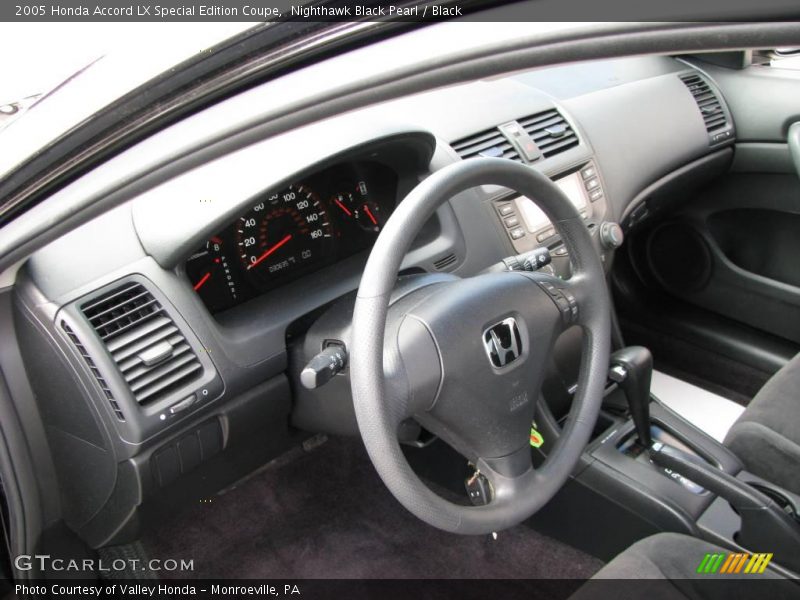 Nighthawk Black Pearl / Black 2005 Honda Accord LX Special Edition Coupe