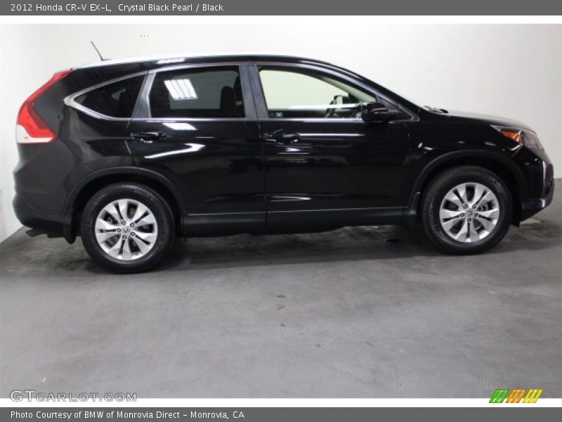 Crystal Black Pearl / Black 2012 Honda CR-V EX-L