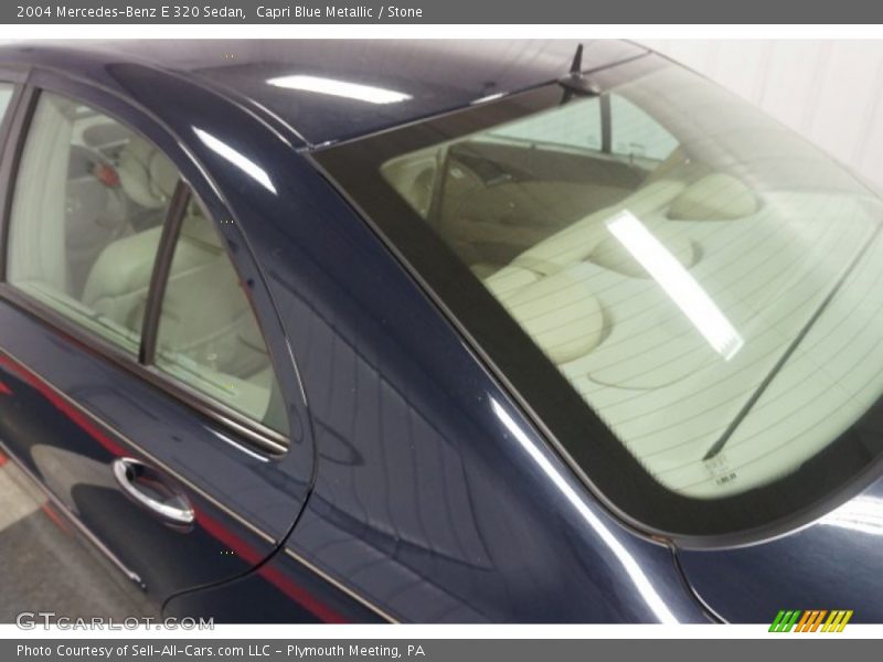 Capri Blue Metallic / Stone 2004 Mercedes-Benz E 320 Sedan