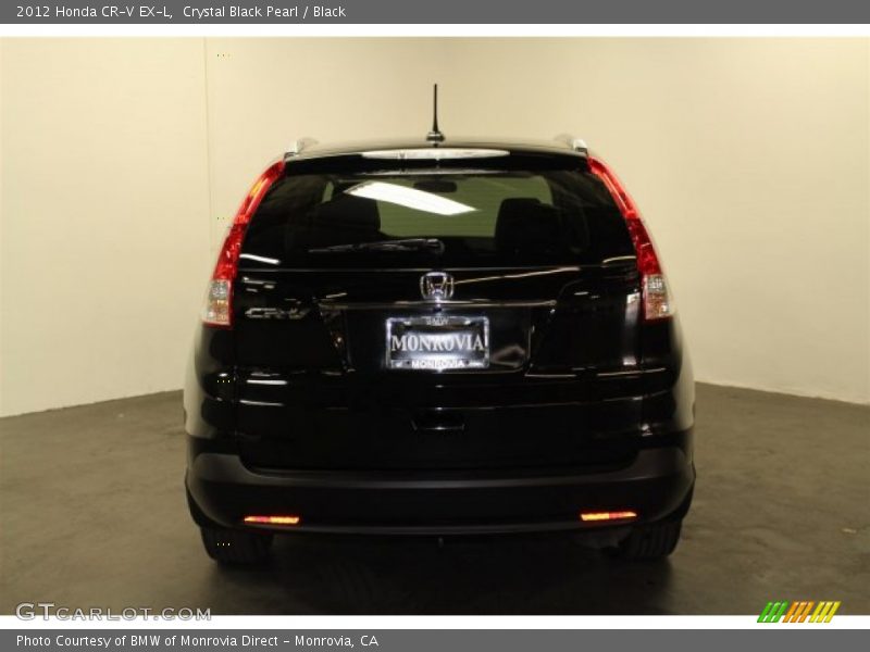 Crystal Black Pearl / Black 2012 Honda CR-V EX-L
