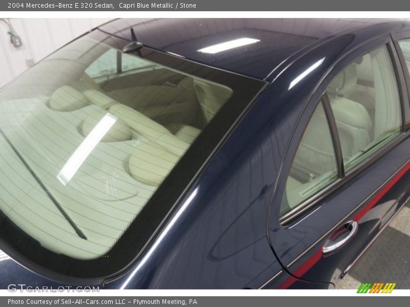 Capri Blue Metallic / Stone 2004 Mercedes-Benz E 320 Sedan
