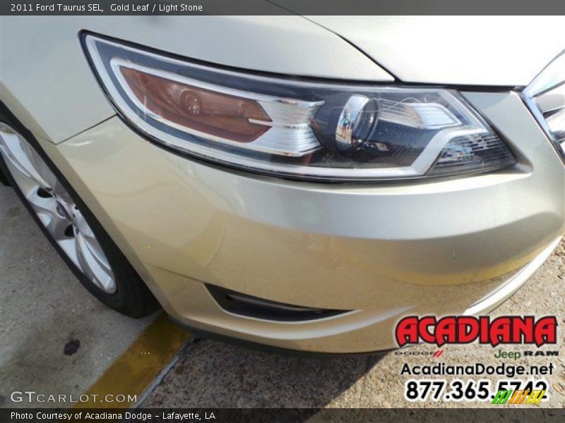 Gold Leaf / Light Stone 2011 Ford Taurus SEL