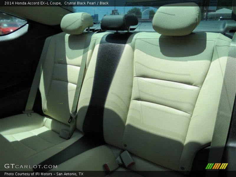 Crystal Black Pearl / Black 2014 Honda Accord EX-L Coupe