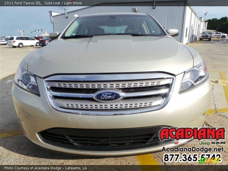 Gold Leaf / Light Stone 2011 Ford Taurus SEL