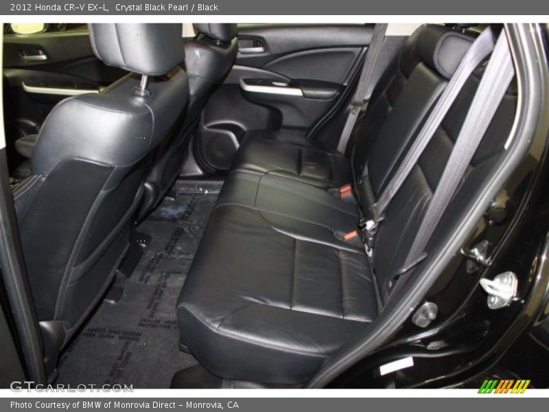Crystal Black Pearl / Black 2012 Honda CR-V EX-L