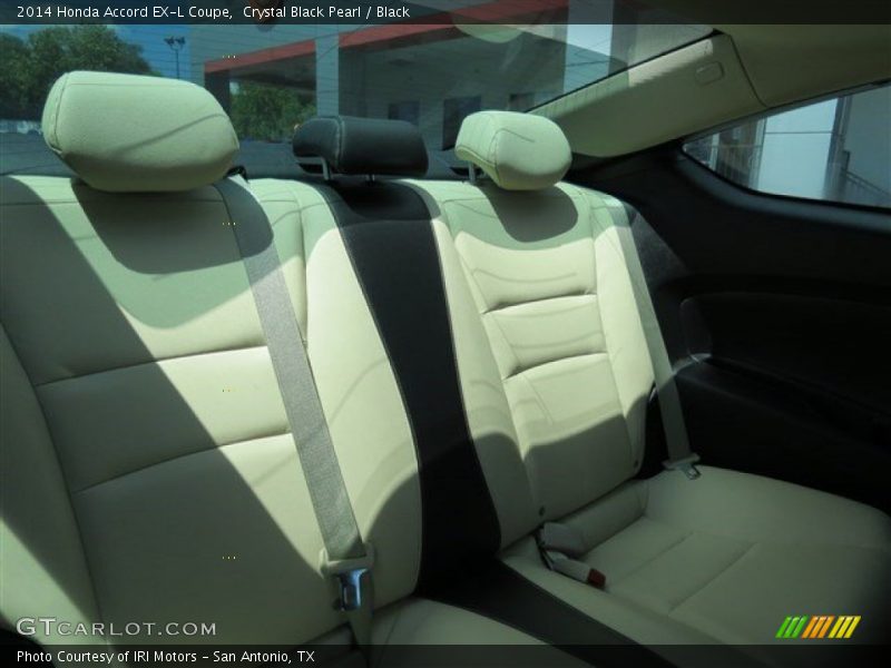 Crystal Black Pearl / Black 2014 Honda Accord EX-L Coupe