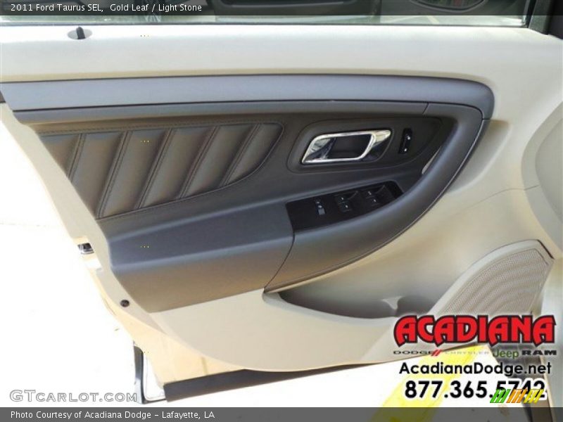 Gold Leaf / Light Stone 2011 Ford Taurus SEL