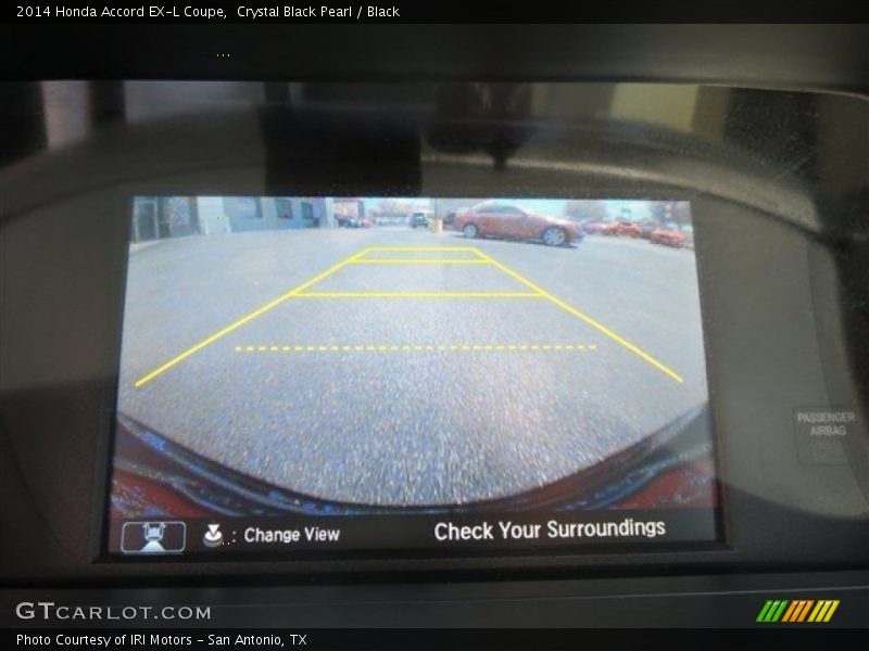 Crystal Black Pearl / Black 2014 Honda Accord EX-L Coupe
