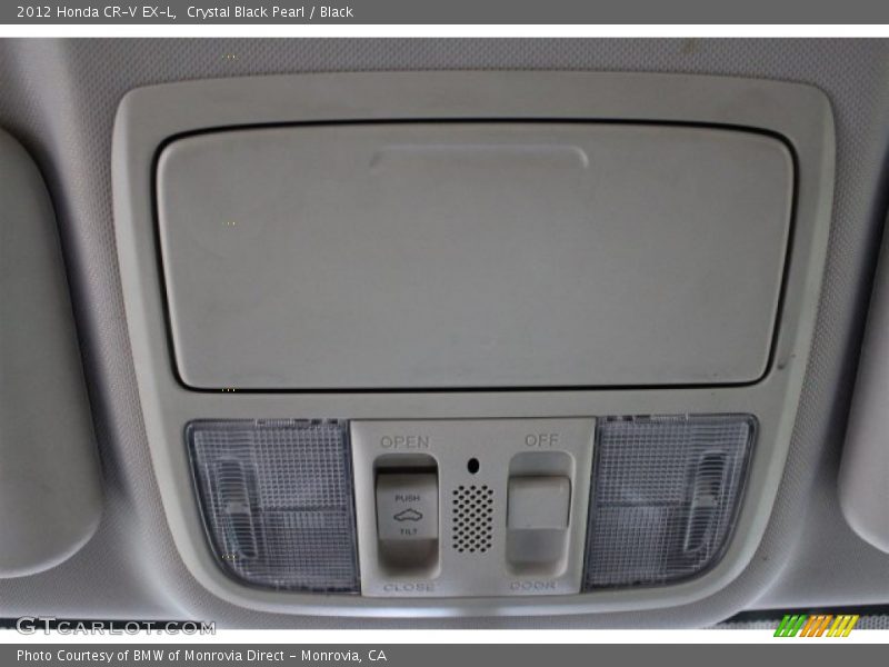 Crystal Black Pearl / Black 2012 Honda CR-V EX-L